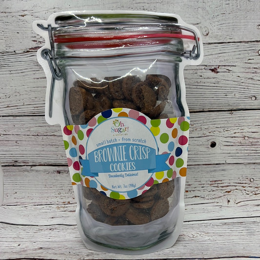 Oh Sugar Brownie Crisp Cookies 7oz