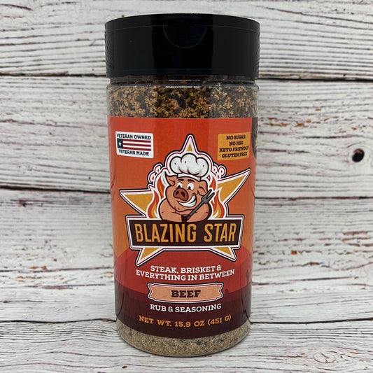 Blazing Star Beef Rub and Seasoning