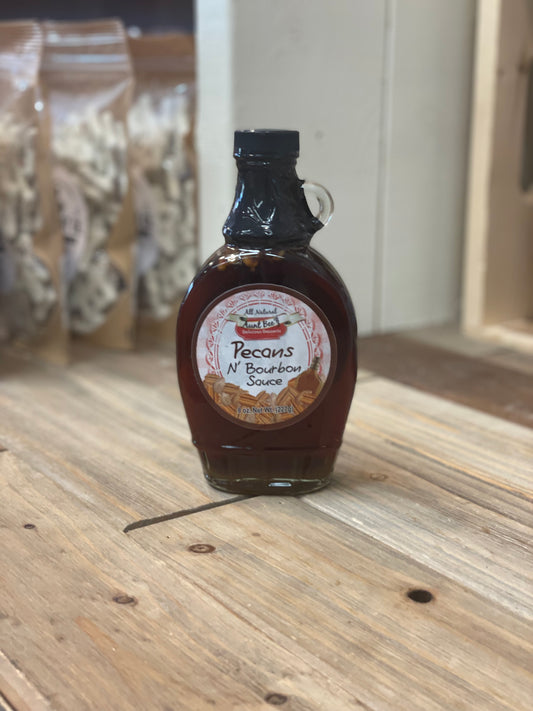 Aunt Bee’z Pecans N’ Bourbon Sauce
