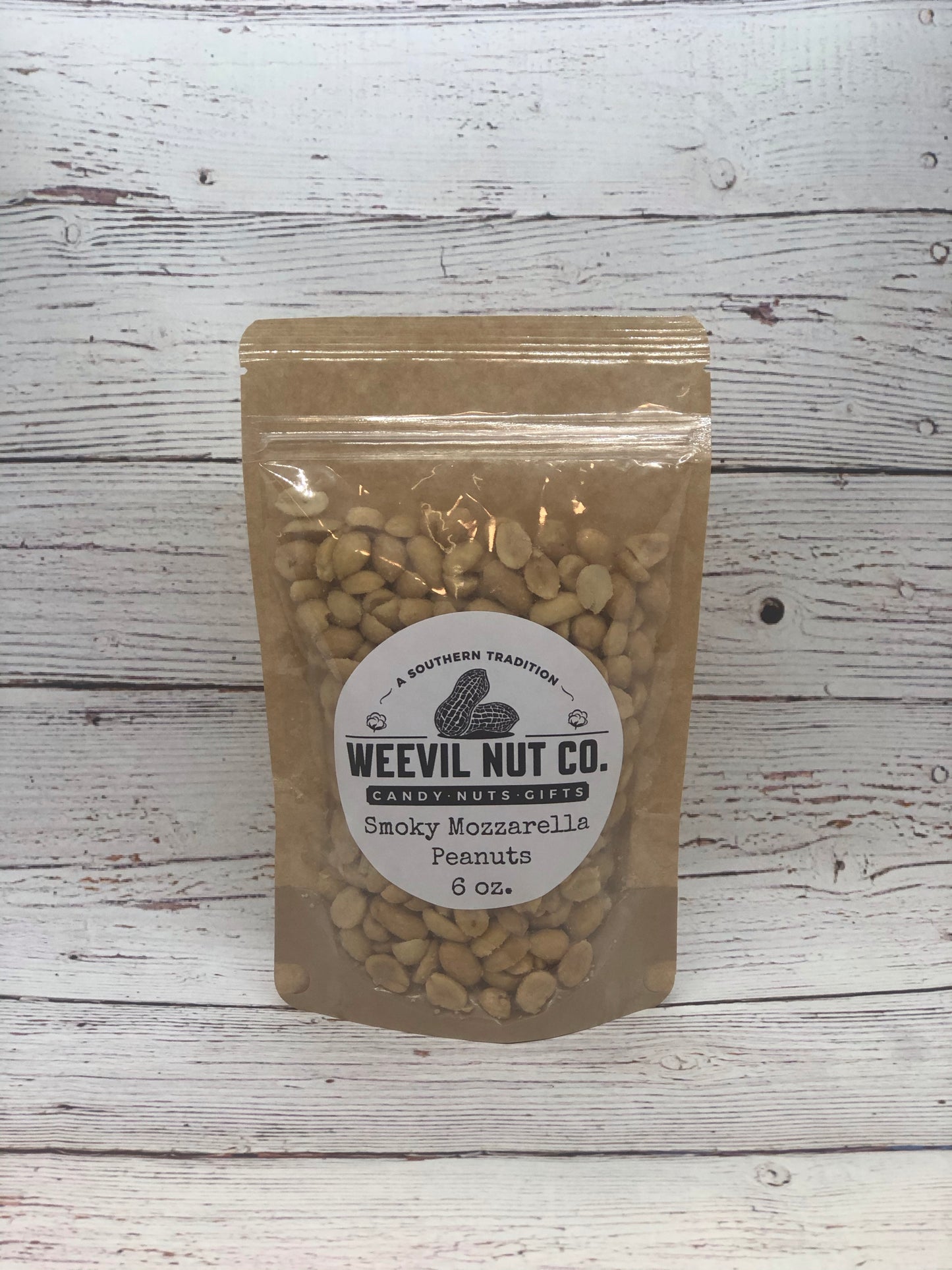 Smoky Mozzarella Peanuts