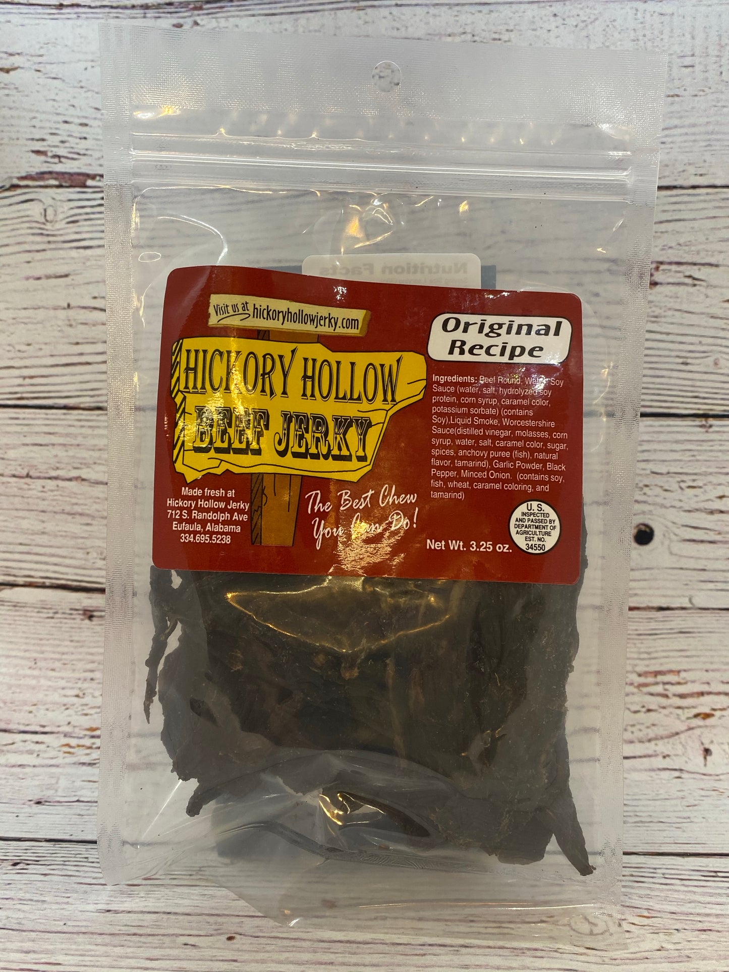 Hickory Hollow Beef Jerky