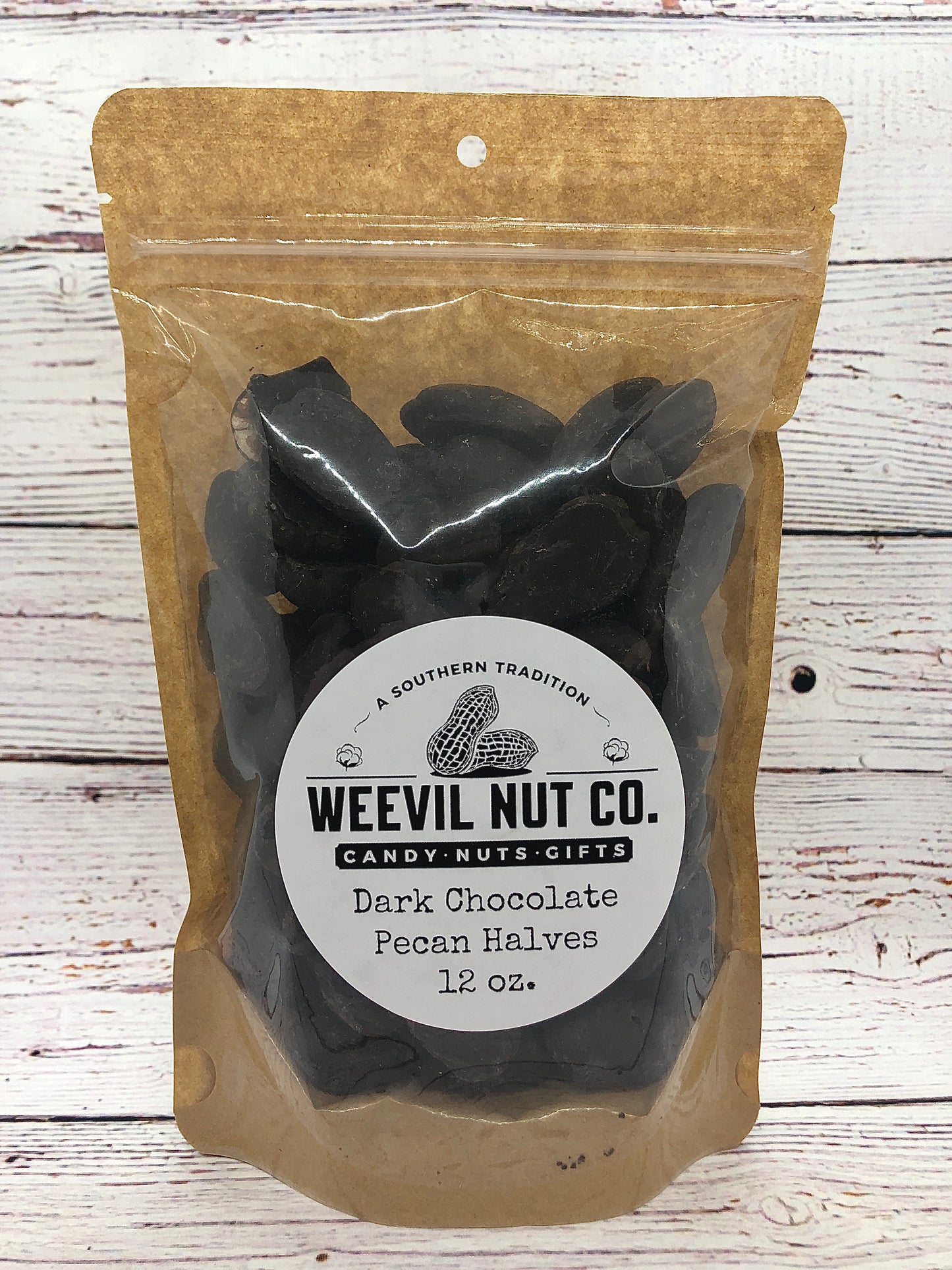 Dark Chocolate Pecans