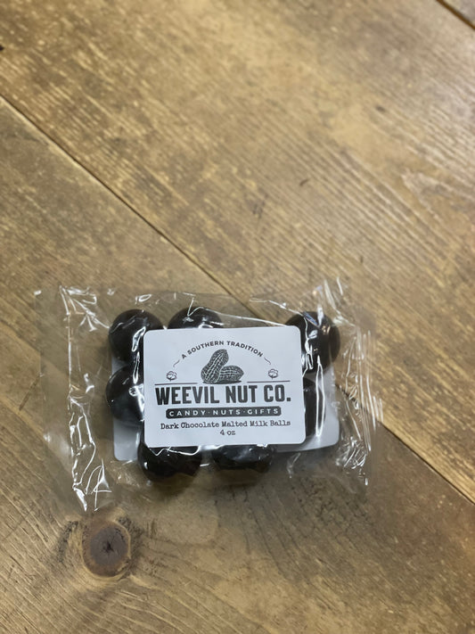 Dark Chocolate Malted Milk Balls 4 oz