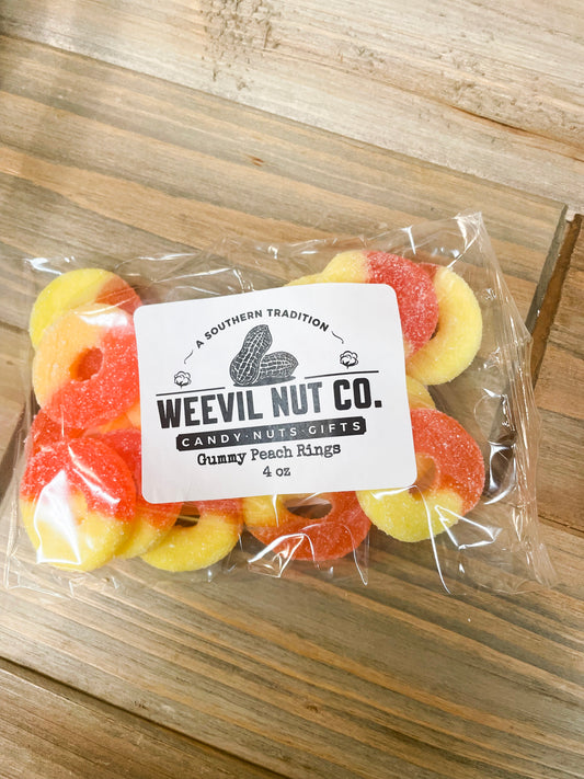 Gummy Peach Rings