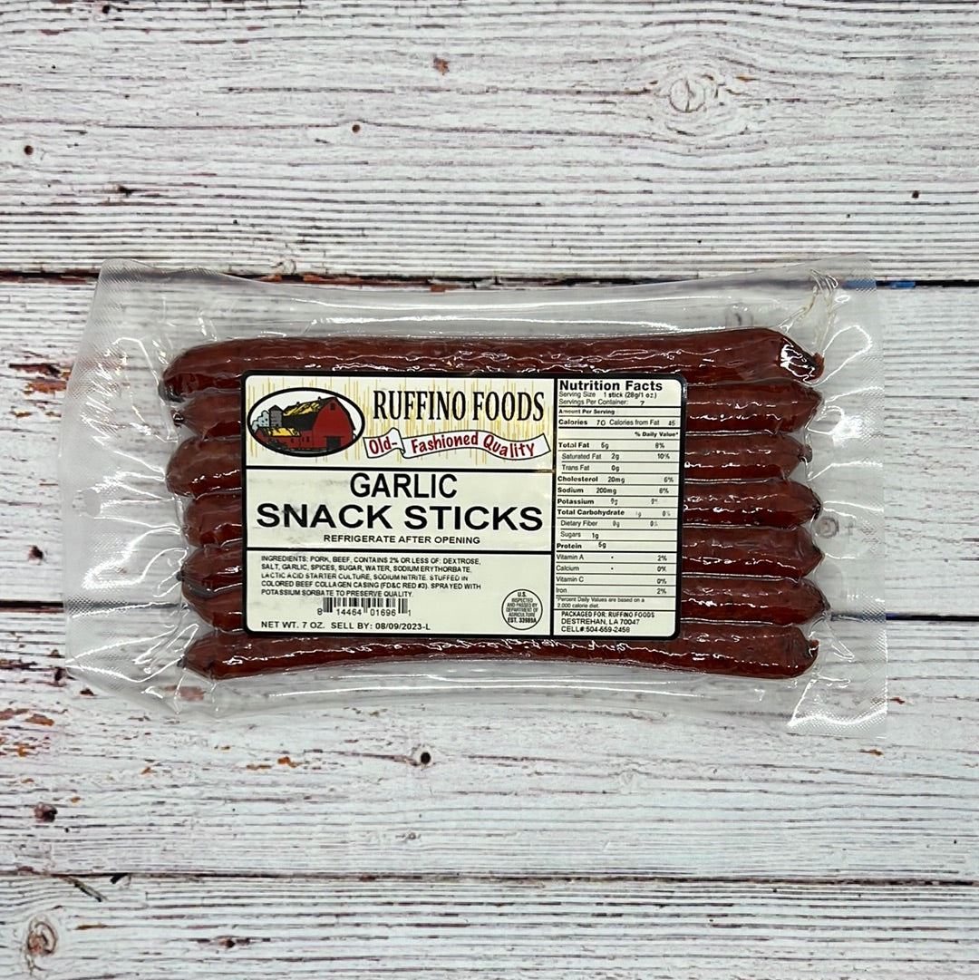Garlic Snack Sticks