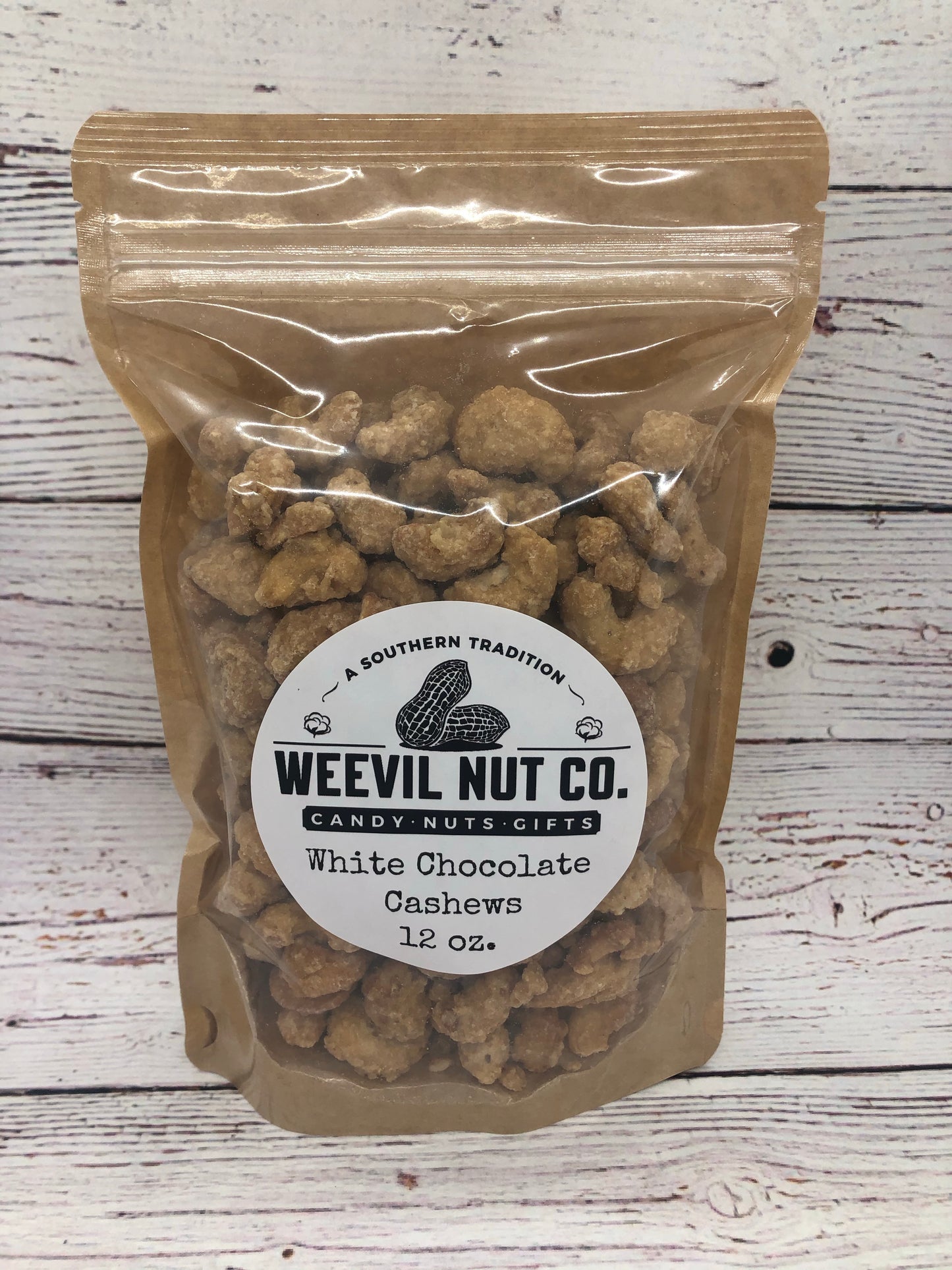 White Chocolate Cashews