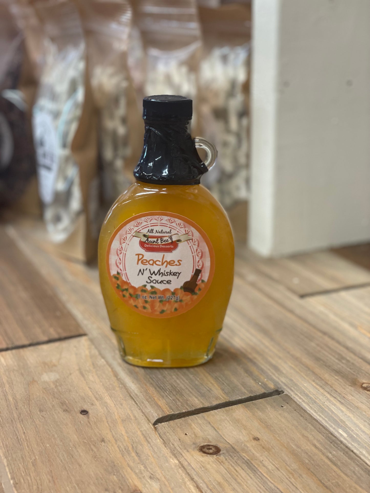 Aunt Bee’z Peaches N’ Whiskey Sauce
