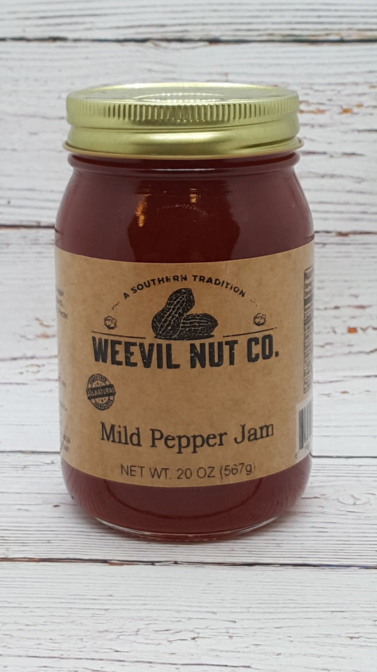 Weevil Gourmet Mild Pepper Jam (20oz)