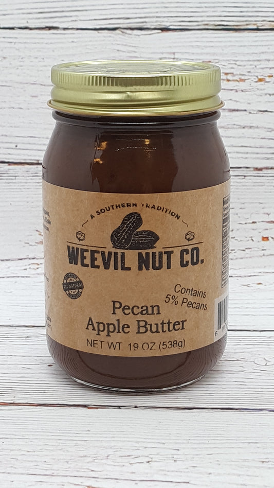 Weevil Gourmet Pecan Apple Butter (19oz)