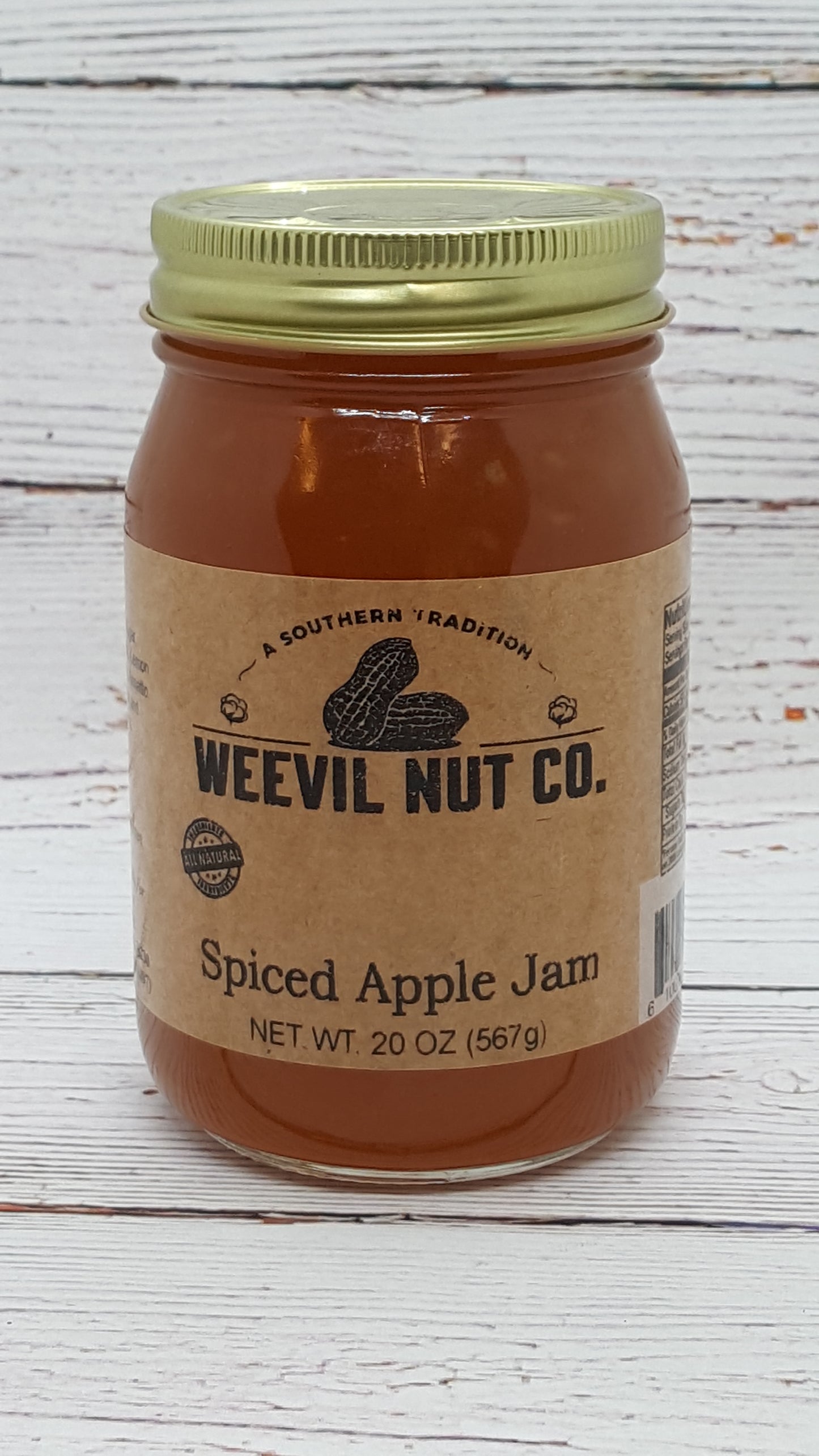Weevil Gourmet Spiced Apple Jam (20oz)